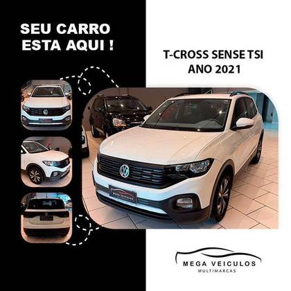 VOLKSWAGEN T-CROSS 1.0 200 TSI TOTAL FLEX AUTOMÁTICO